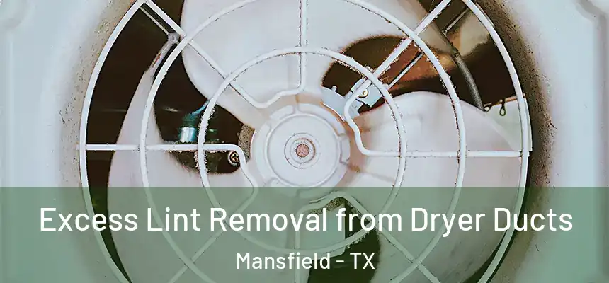  Excess Lint Removal from Dryer Ducts Mansfield - TX